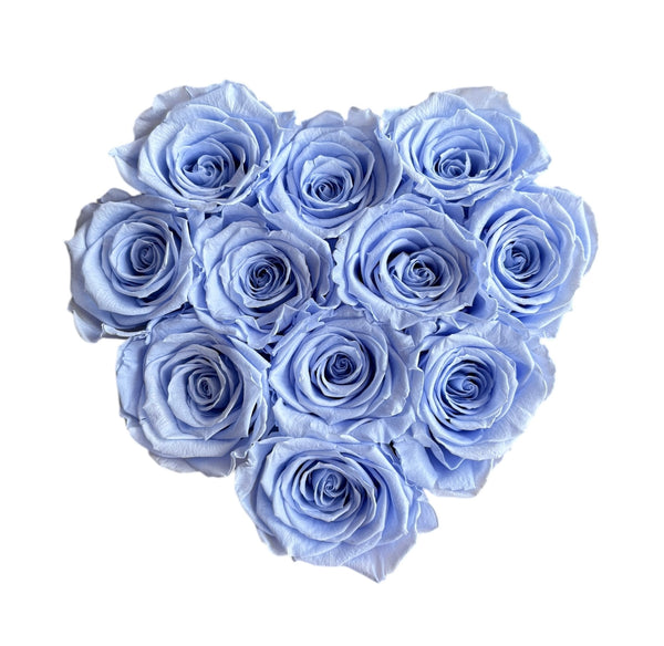 Periwinkle Blue Valentine's Day Heart