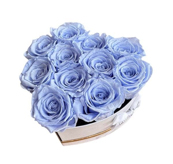 Periwinkle Blue Valentine's Day Heart