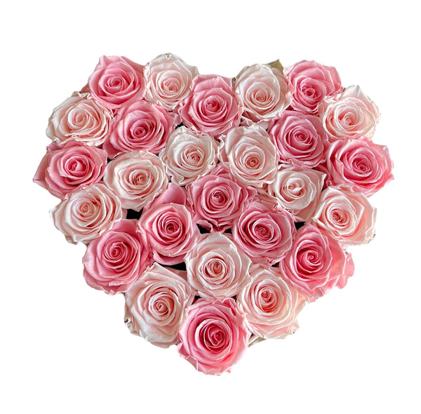 Blush Pink and Bridal Pink Grandeur Heart (0 left)